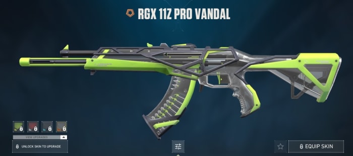 rgx pro vandal skin valorant